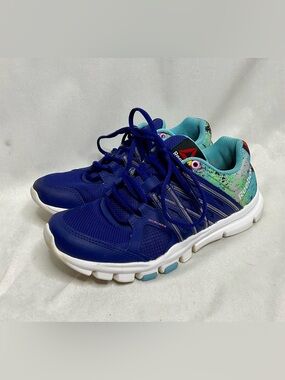 Reebok Women’s YourFlex Trainette RS 80 Training Running Shoes Blue Multi Size 6